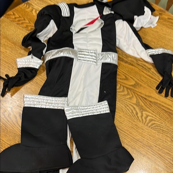 Disney Other - Kids Black and Silver Power Rangers Costume M